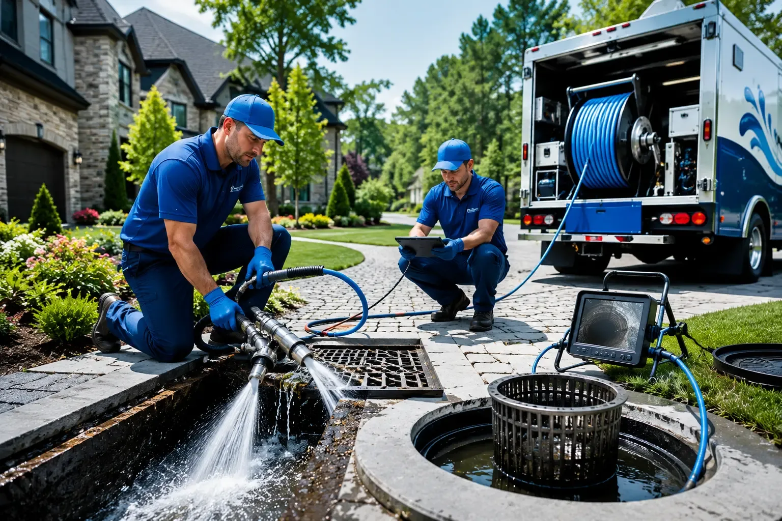 Local outdoor drain cleaning professionals in Quinby, VA